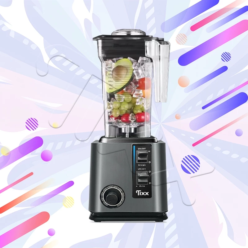 7. TIXX เครื่องปั่นสมูทตี้ 8ใบมีด ปั่นน้ำแข็งได้ น้ําผลไม้ พริก blender