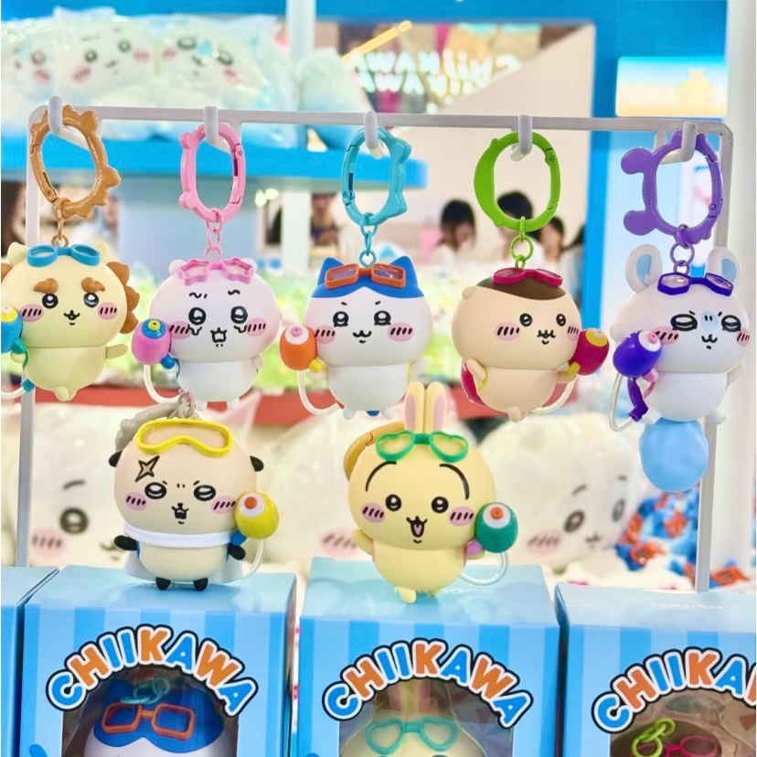 จี้ปืนฉีดน้ำ ซีรีย์ฤดูร้อน Hachiware Usagi Momonga Rakko | Shopee Thailand