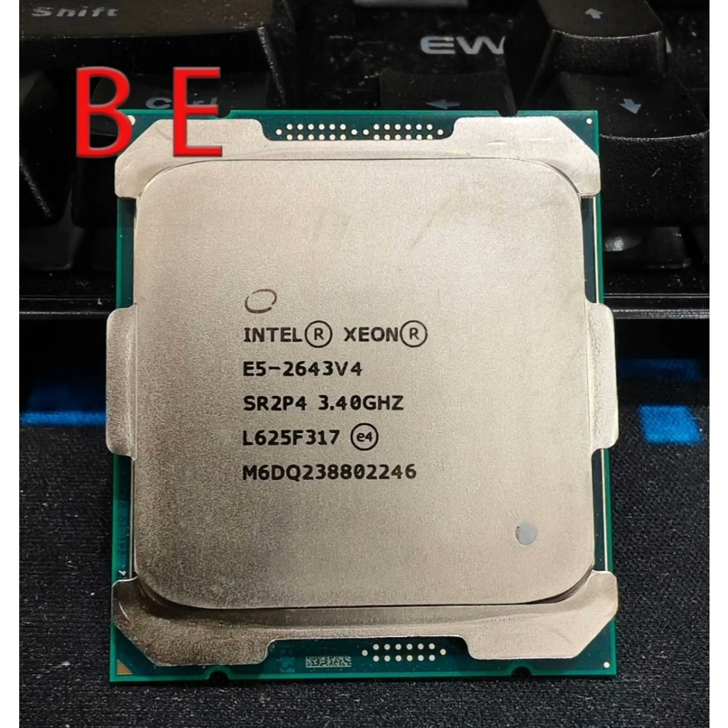 Xeon cpu E5 2643V4 sr2p4 3.40ghz 6 núcleos 20m LGA2011 3 E5 2643 v4