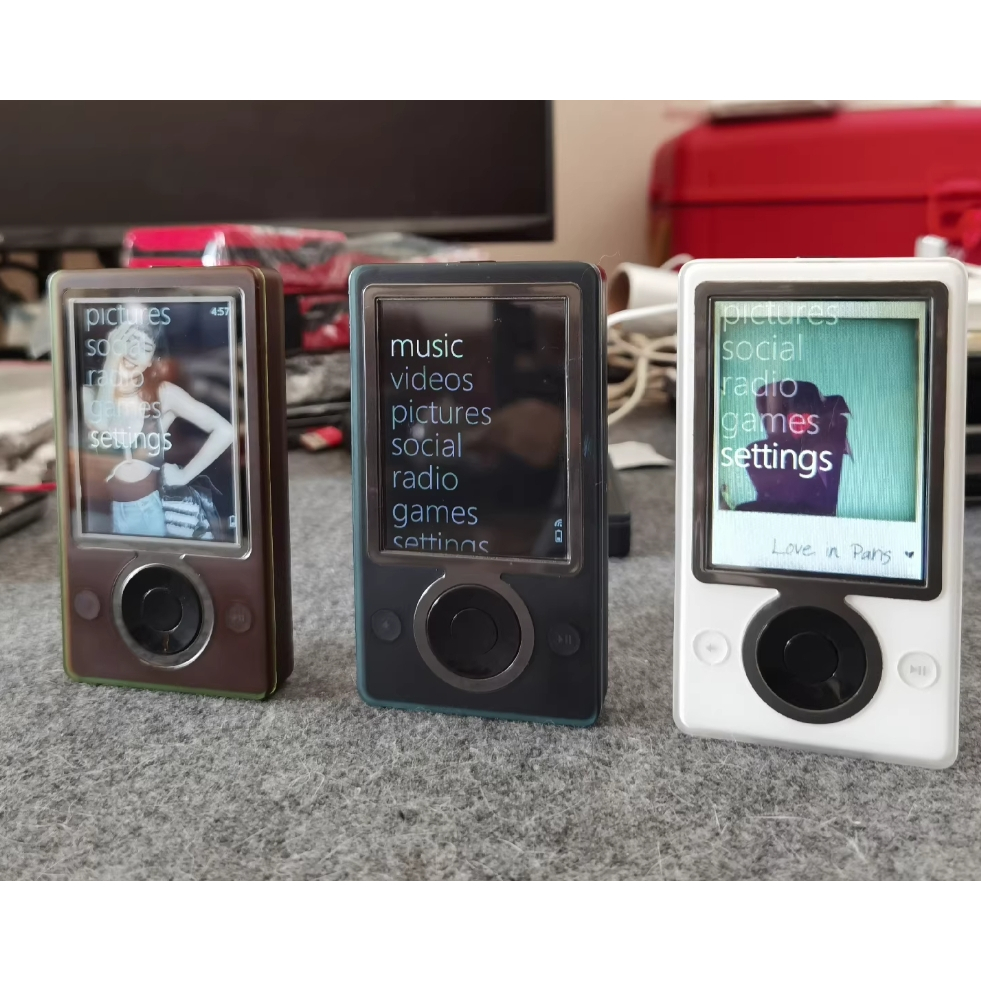 Microsoft ZUNE เครื่องเล่นเพลง MP3 30GB แบตเตอรี่ใหม่เอี่ยม | Shopee ...