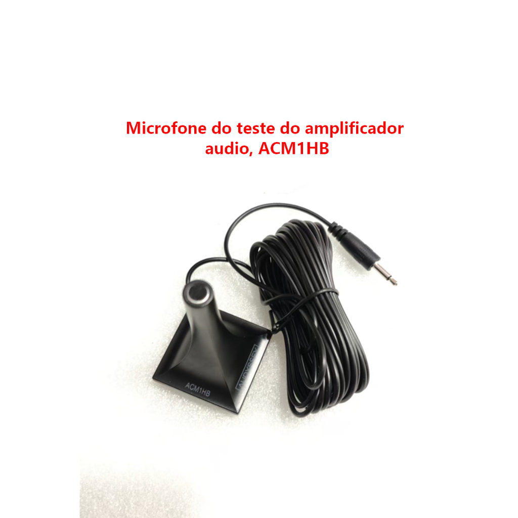 Microfone do teste do amplificador audio, ACM1HB, Denon Marantz, ONKYO ...
