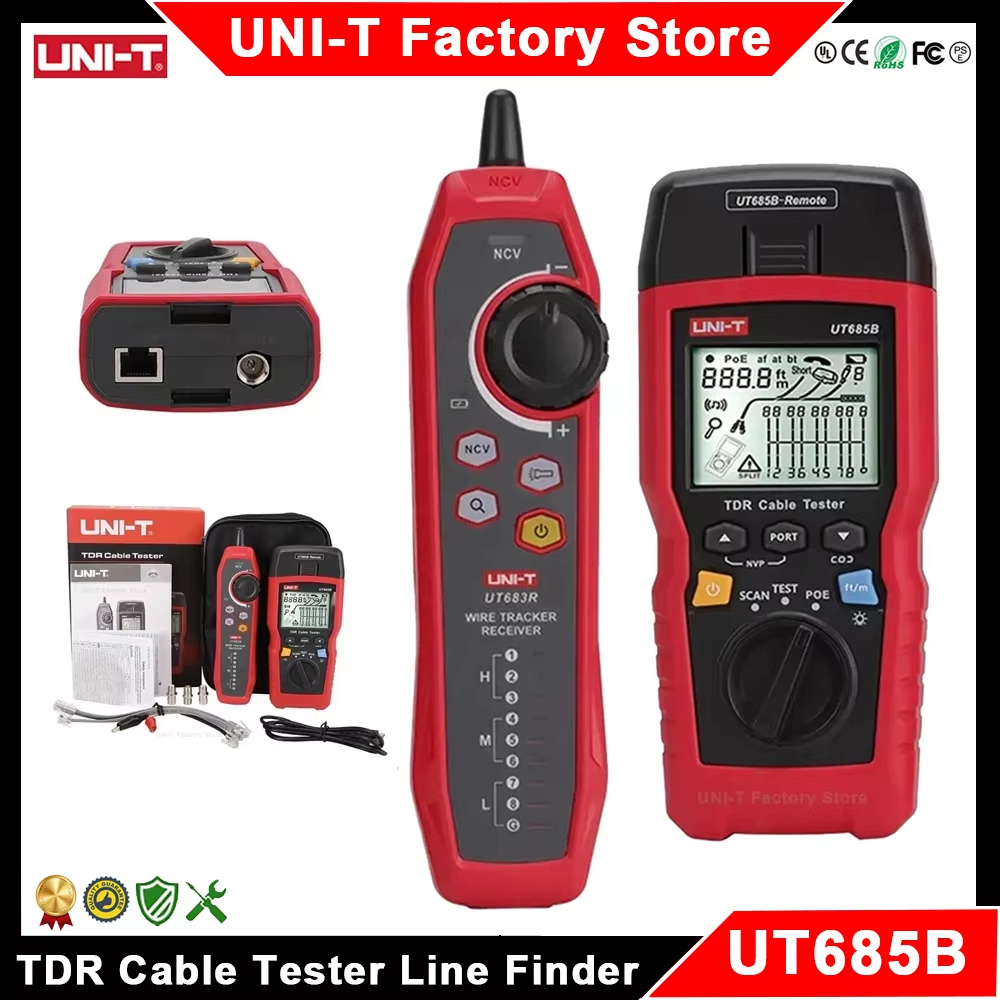 【แท้ ส่งจากไทย 】UNI-T UT685B KIT เครื่องทดสอบติดตามสายแลนด์ LAN wire ...
