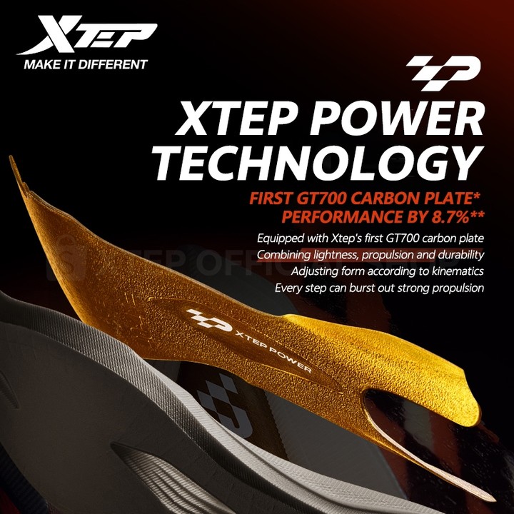 【xtep】160X7.0 PRO | Tokyo Marathon Asian Champion รองเท้าวิ่ง Racing 42KM+ Marathon Super Carbon Plate Running Shoes PACE 3-4 — รองเท้ากีฬา แบรนด์ Xtep ของแท้ 100% เช็คราคาจาก Shopee Lazada thumbnail 4