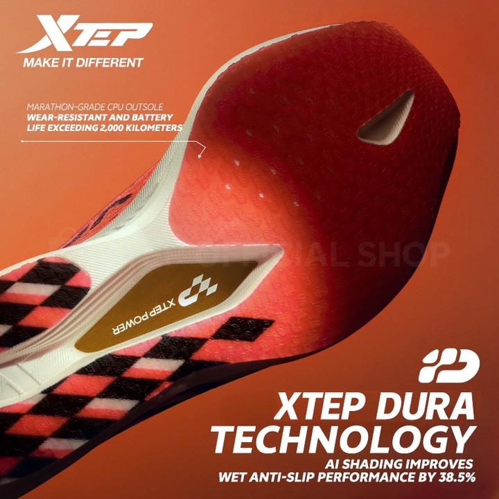 【xtep】160X7.0 PRO | Tokyo Marathon Asian Champion รองเท้าวิ่ง Racing 42KM+ Marathon Super Carbon Plate Running Shoes PACE 3-4 — รองเท้ากีฬา แบรนด์ Xtep ของแท้ 100% เช็คราคาจาก Shopee Lazada thumbnail 6