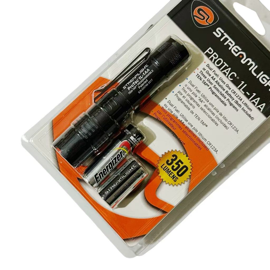 Streamlight ProTac 1L-1AA ไฟฉาย 350 Lumens Entry Level E ไฟฉายยุทธวิธี ...