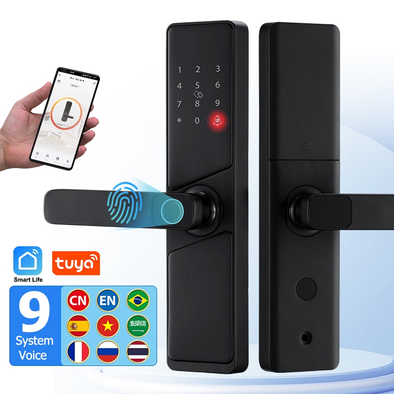 Tropernic 702 Tuya Wi-Fi Digital Lock พร้อมกริ่งประตู 5 in 1 Smart Door ...