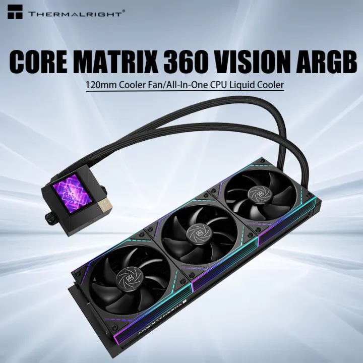 Thermalright CORE MATRIX 360ARGB BLACK V2/CORE MATRIX 360 VISION ARGB ...