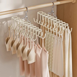 Cây treo áo, cây treo móc đồ lót, móc treo khăn cổ, đai thu gọn quần áo 20 móc, chống trượt, sẵn sàng giao hàng