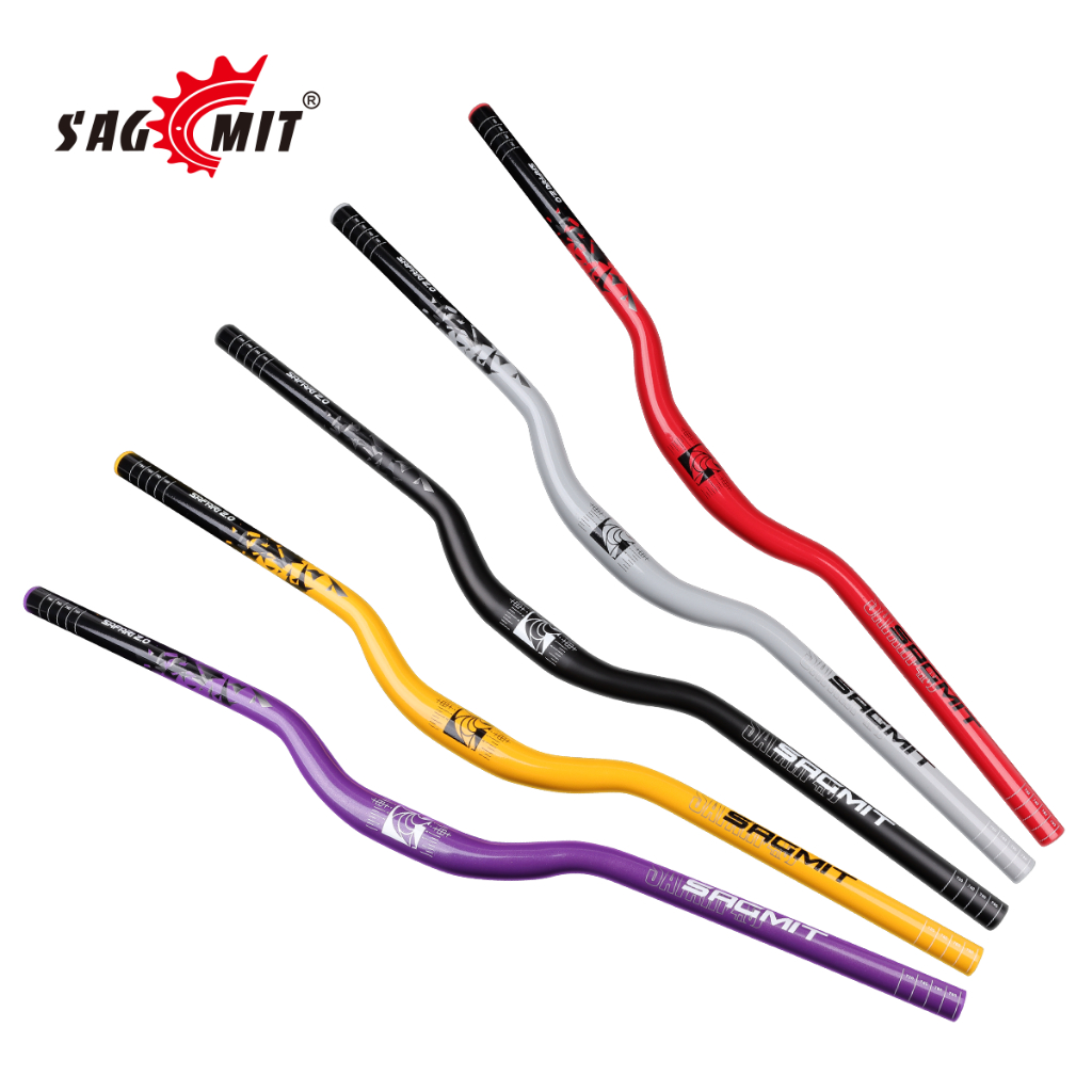 SAGMIT EVO2.0 แฮนด์จักรยานแบบแบนจากอะลูมิเนียม สำหรับจักรยานเสือภูเขา ...