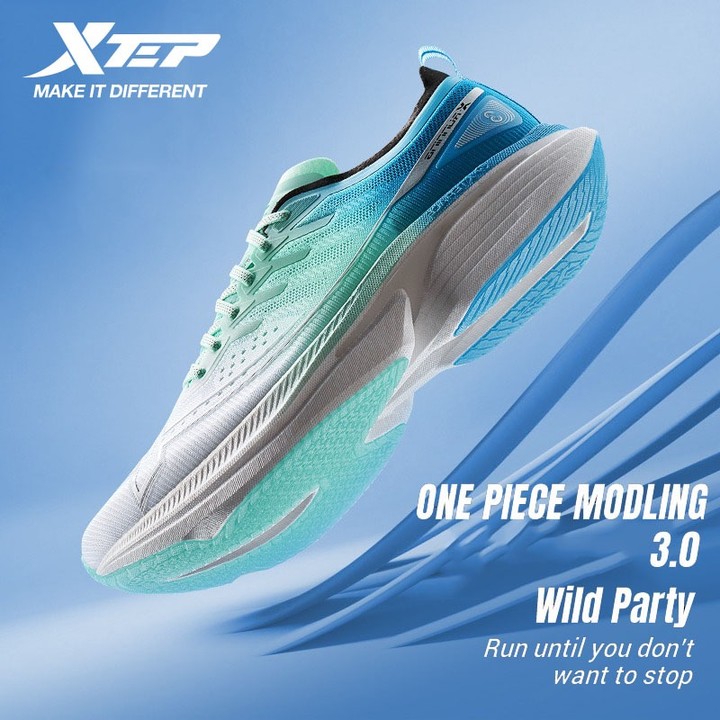 XTEP One Piece 3.0 รองเท้ากีฬา 3D รุ่นพิเศษ สําหรับผู้ชายและผู้หญิง รองรับแรงกระแทก ใส่สบาย เดิน วิ่ง รองเท้าผ้าใบ — รองเท้ากีฬา แบรนด์ Xtep ของแท้ 100% เช็คราคาจาก Shopee Lazada thumbnail 8