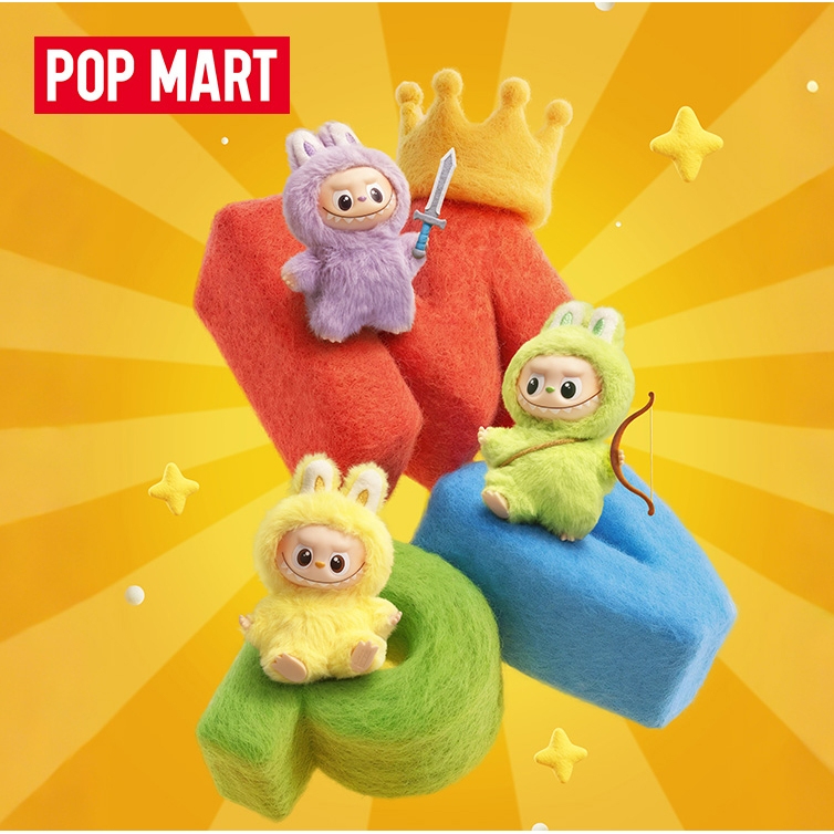 POPMART LABUBU THE MONSTERS 4点セット POPMART】LABUBU THE MONSTERS