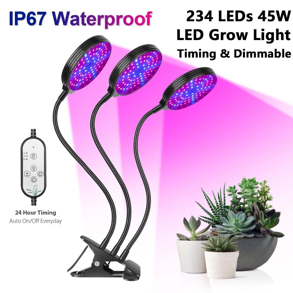 LED Grow Light 100W ไฟปลูกพืช เต็มสเปกตรัม LED ไฟสปอร์ตไลท์ไฟโตแลมป์ ...