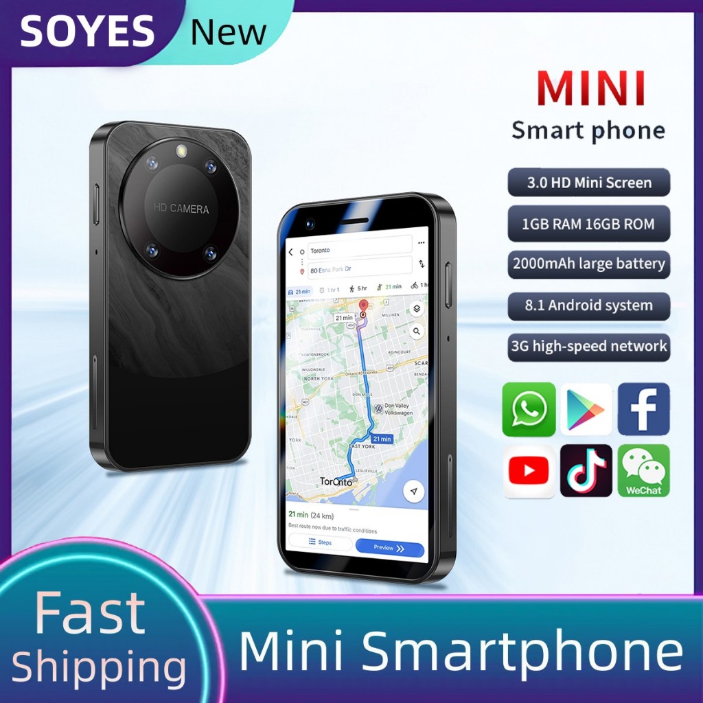 SOYES F8 Pro Max 3G สมาร์ทโฟน Android 8.1 2000mAh แบตเตอรี่ขนาดใหญ่ 1GB ...