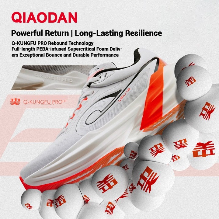 Qiaodan TG 1.0 รองเท้าวิ่งเบาะเท้ากว้างกีฬา Rebound Stable Breathable QDB022253285 — รองเท้ากีฬา แบรนด์ Qiaodan ของแท้ 100% เช็คราคาจาก Shopee Lazada thumbnail 3