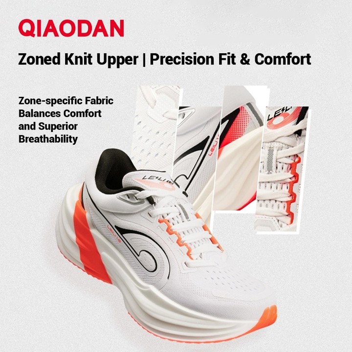 Qiaodan TG 1.0 รองเท้าวิ่งเบาะเท้ากว้างกีฬา Rebound Stable Breathable QDB022253285 — รองเท้ากีฬา แบรนด์ Qiaodan ของแท้ 100% เช็คราคาจาก Shopee Lazada thumbnail 4