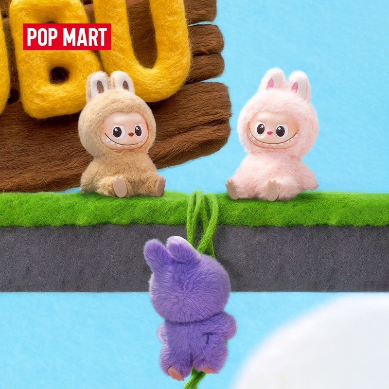 ぬいぐるみ POPMART THE MONSTERS LABUBU Soymilk Labubu The Monsters Exciting Macaron Vinyl Face Series Soy