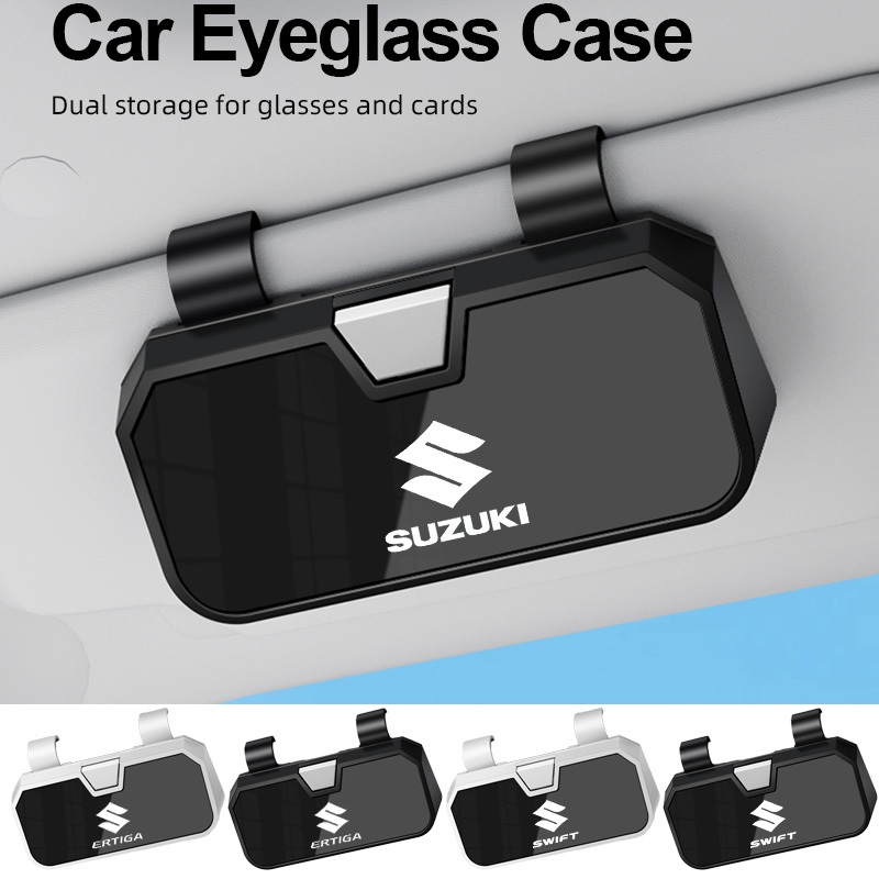 CAULO Pattumiera Per Auto In Pelle - Piccola, Portatile, Impermeabile, Per Suzuki Jimny, SX4, Swift, Vitara, Ignis E Altre, Colore Nero