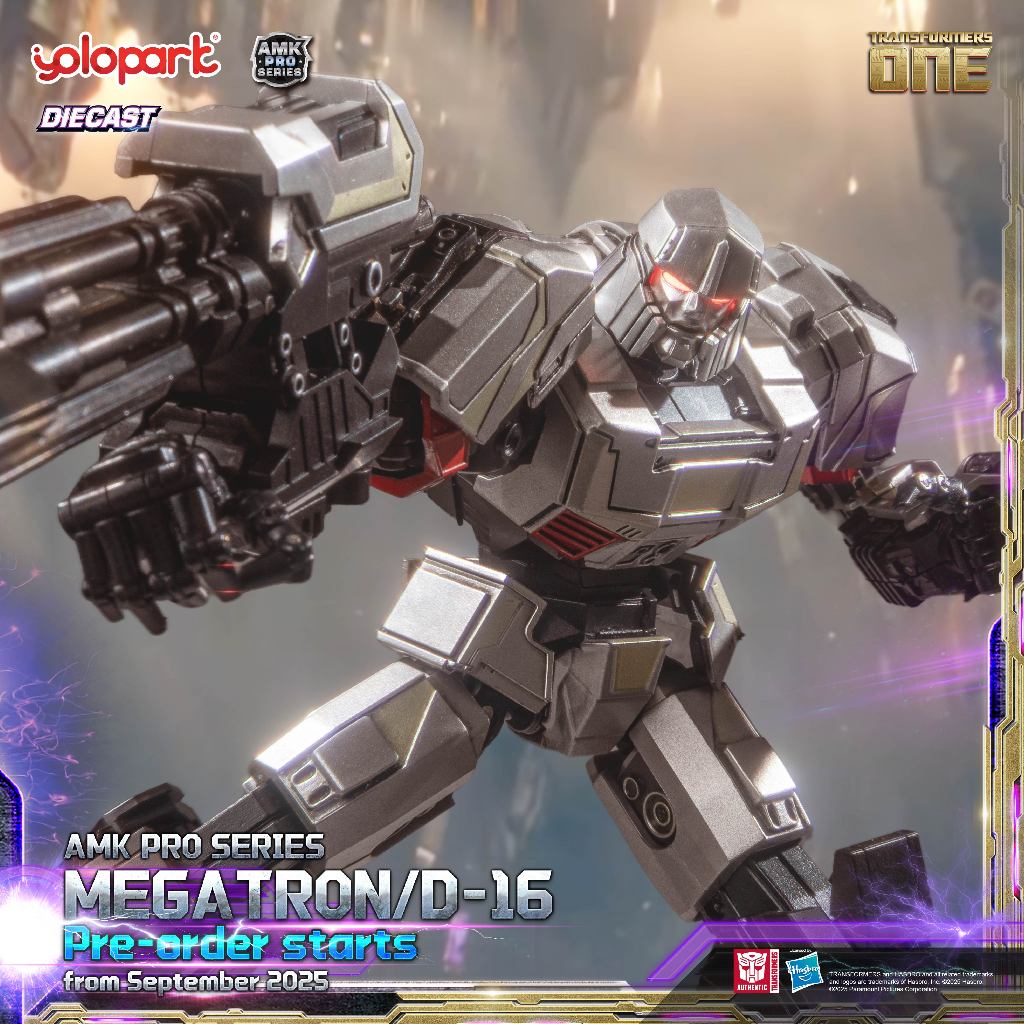 YOLOPARK TRANSFORMERS ONE:AMK Pro Series-Final Form Megatron/D-16-โมเดล ...