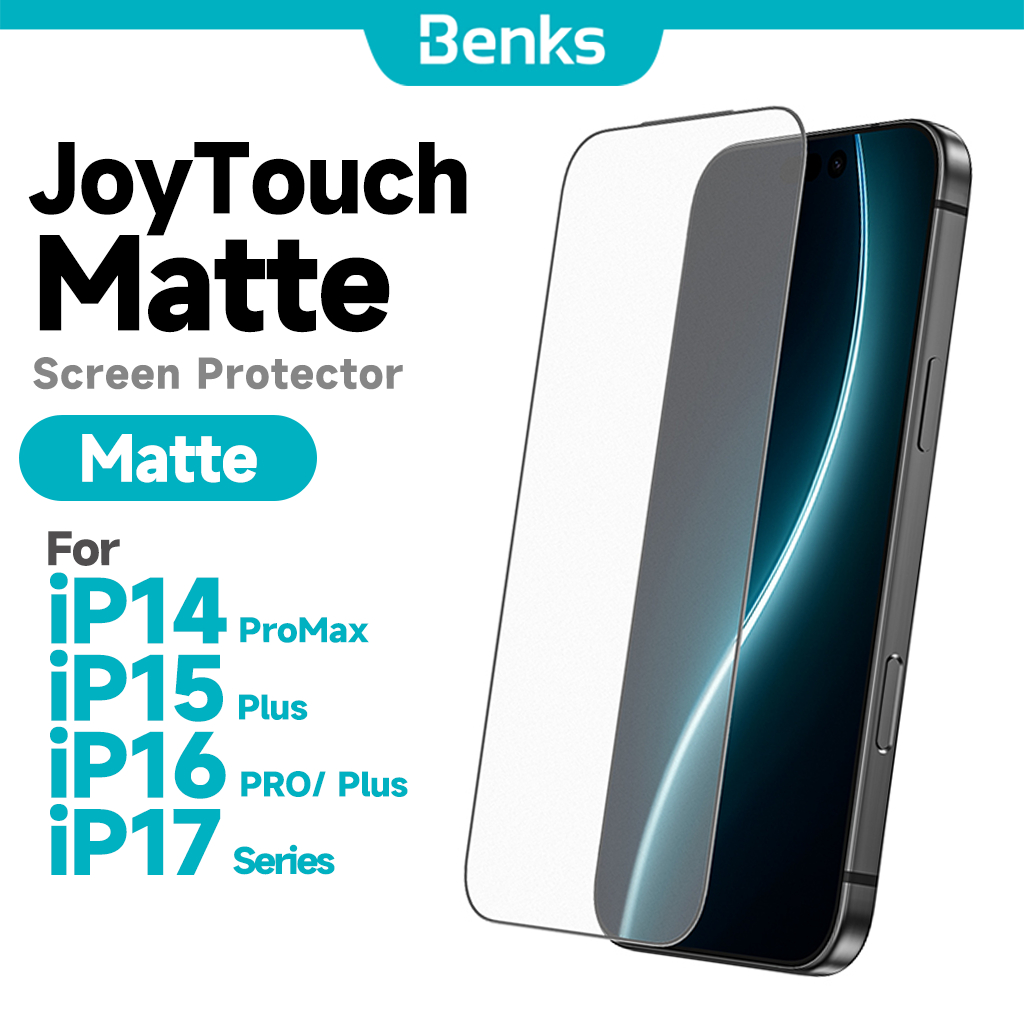 [Benks Official] Benks JoyTouch Matte Screen Protector สําหรับ IPhone ...