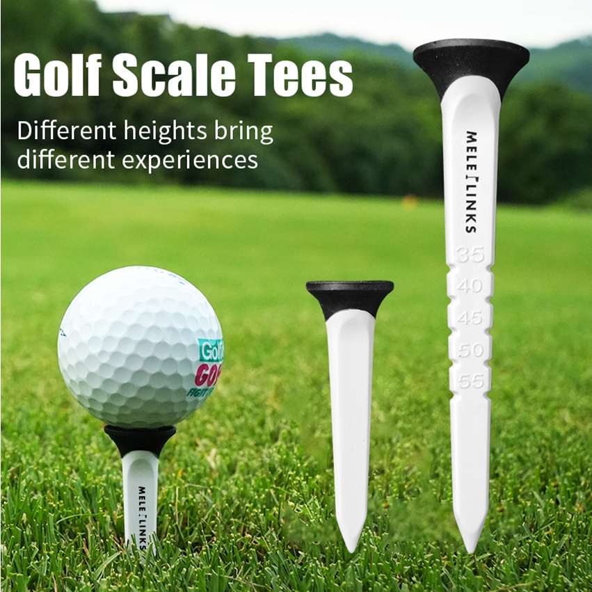 Golf Tee Scale Indicator Ball Nail Long/Short tee Boxed ลดความต้านทาน ...