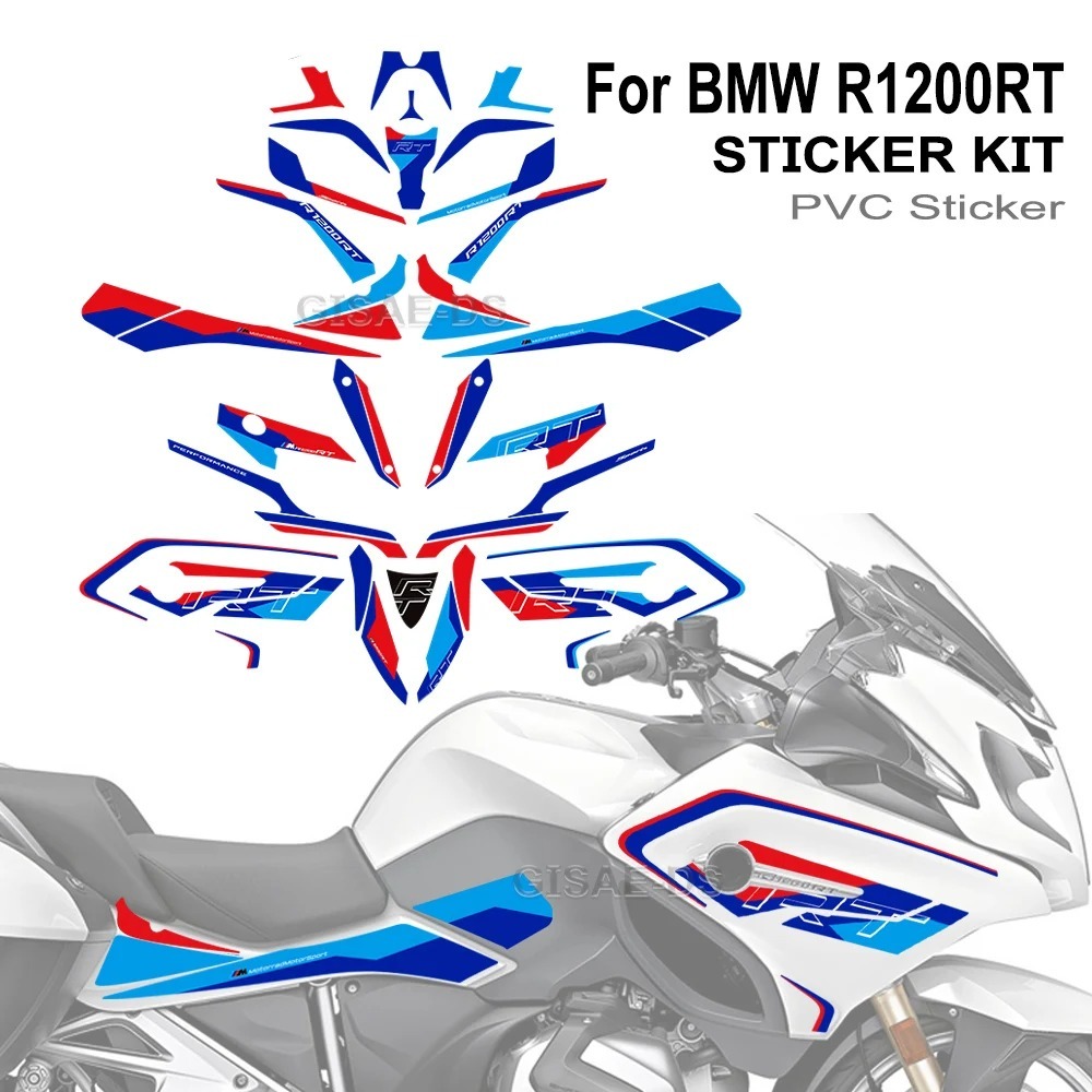 ใหม่ R1200RT รถจักรยานยนต์ Body Fairing Protector ถังเข่า Pad สติกเกอร์ ...
