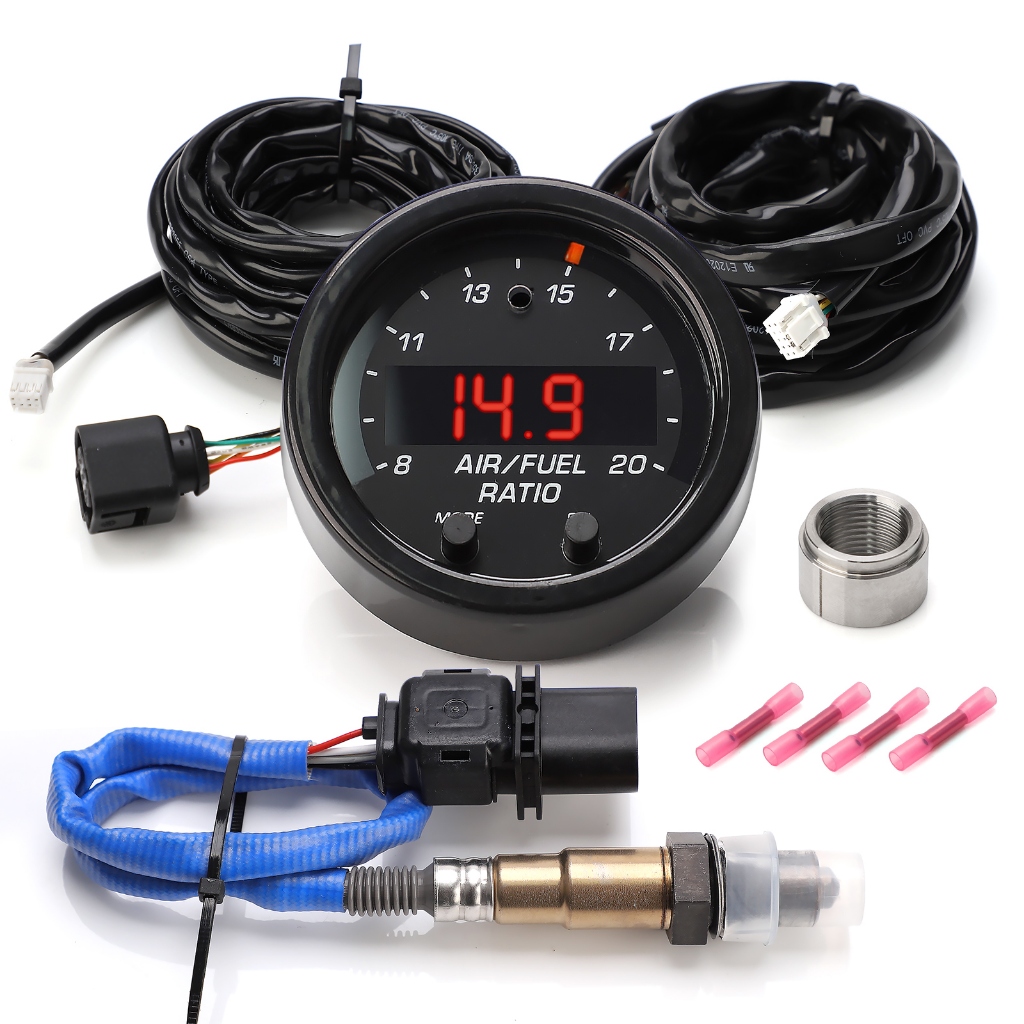 X-Series 30-0300, Wideband O2 Air Fuel Ratio Gauge Kit พร้อม LSU 4.9 ...