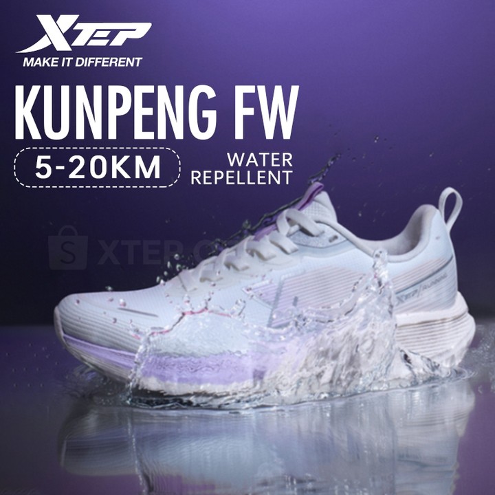 【xtep】 KunPeng FW | รองเท้ากีฬาผู้หญิง สำหรับฤดูใบไม้ร่วง น้ำหนักเบาทึดซับแรงกระแทก และเหมาะกับการใช้งานในอากาศชื้น — รองเท้ากีฬา แบรนด์ Xtep ของแท้ 100% เช็คราคาจาก Shopee Lazada - รูปที่ 1