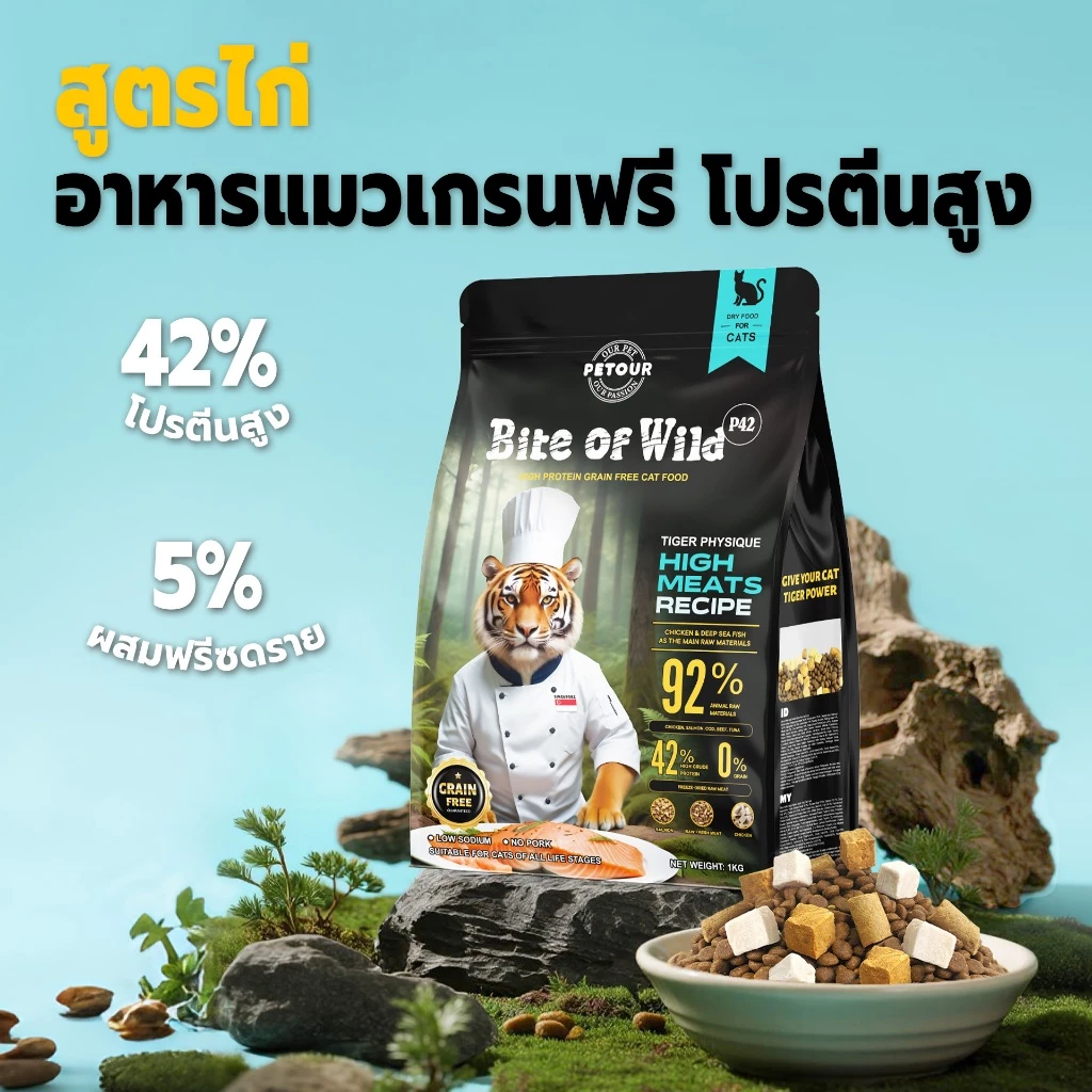 Bite of Wild P42 อาหารแมว Grain Free รูปที่ 2