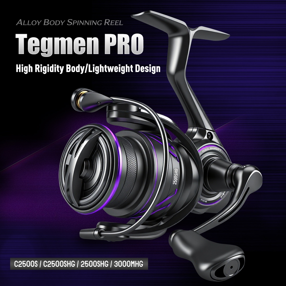 Kingdom TEGMEN PRO SPINNING Fishing Reel C2500S C2500SHG 2500SHG
