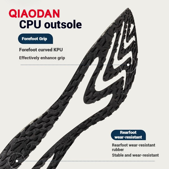 Qiaodan LH MAX รองเท้าวิ่งผู้ชาย พื้นหนา น้ำหนักเบา ใส่สบาย รองรับแรงกระแทก เด้งคืนดี QXB023254214R — รองเท้ากีฬา แบรนด์ Qiaodan ของแท้ 100% เช็คราคาจาก Shopee Lazada thumbnail 3