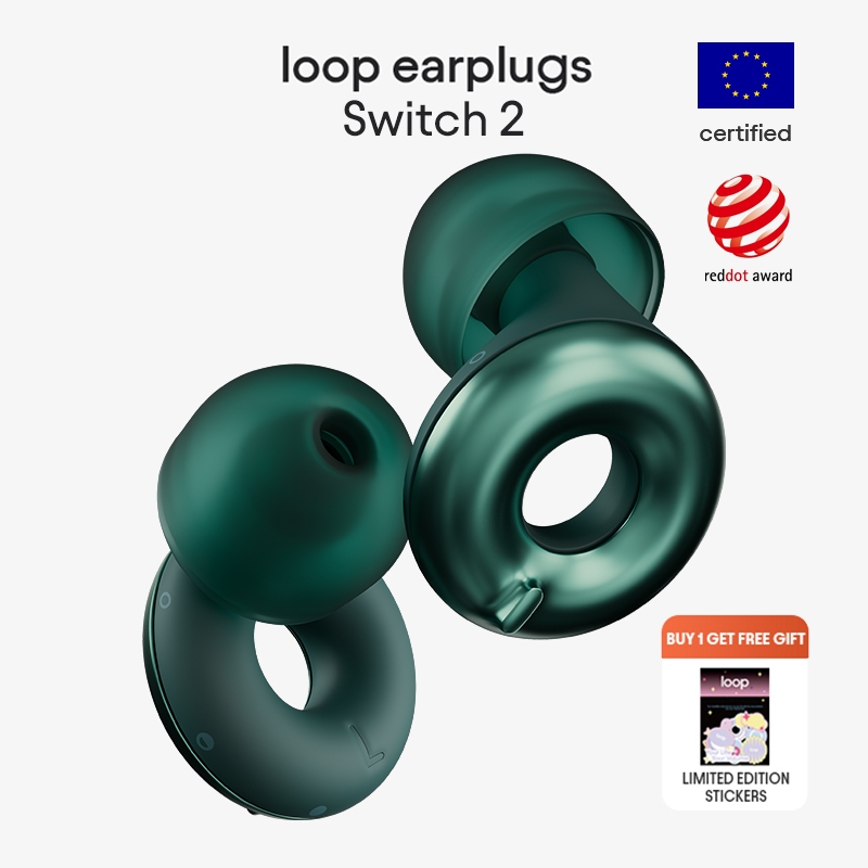 Loop Switch 2 Earplugs – ที่อุดหูลดเสียงรบกวนหลายโหมด | อุปกรณ์ป้องกันการได้ยินแบบพาสซีฟแบบปรับได้เพื่อการโฟกัส การเดินทาง คอนเสิร์ต การเข้าสังคม กิจกรรมกีฬา และความไวต่อเสียงรบกวน อุปกรณ์ป้องกันหูแบบใช้ซ้ำได้ | Shopee Thailand