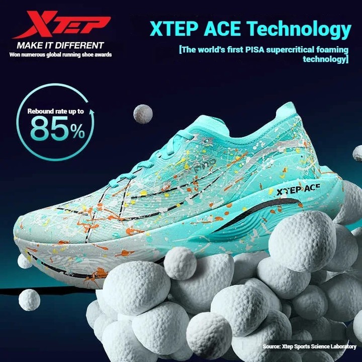 XTEP 160X3.5PRO  รองเท้าวิ่งแผ่นคาร์บอน รองเท้าวิ่งมาราธอน รองเท้าวิ่งแข่งขันมืออาชีพ — รองเท้ากีฬา แบรนด์ Xtep ของแท้ 100% เช็คราคาจาก Shopee Lazada thumbnail 3