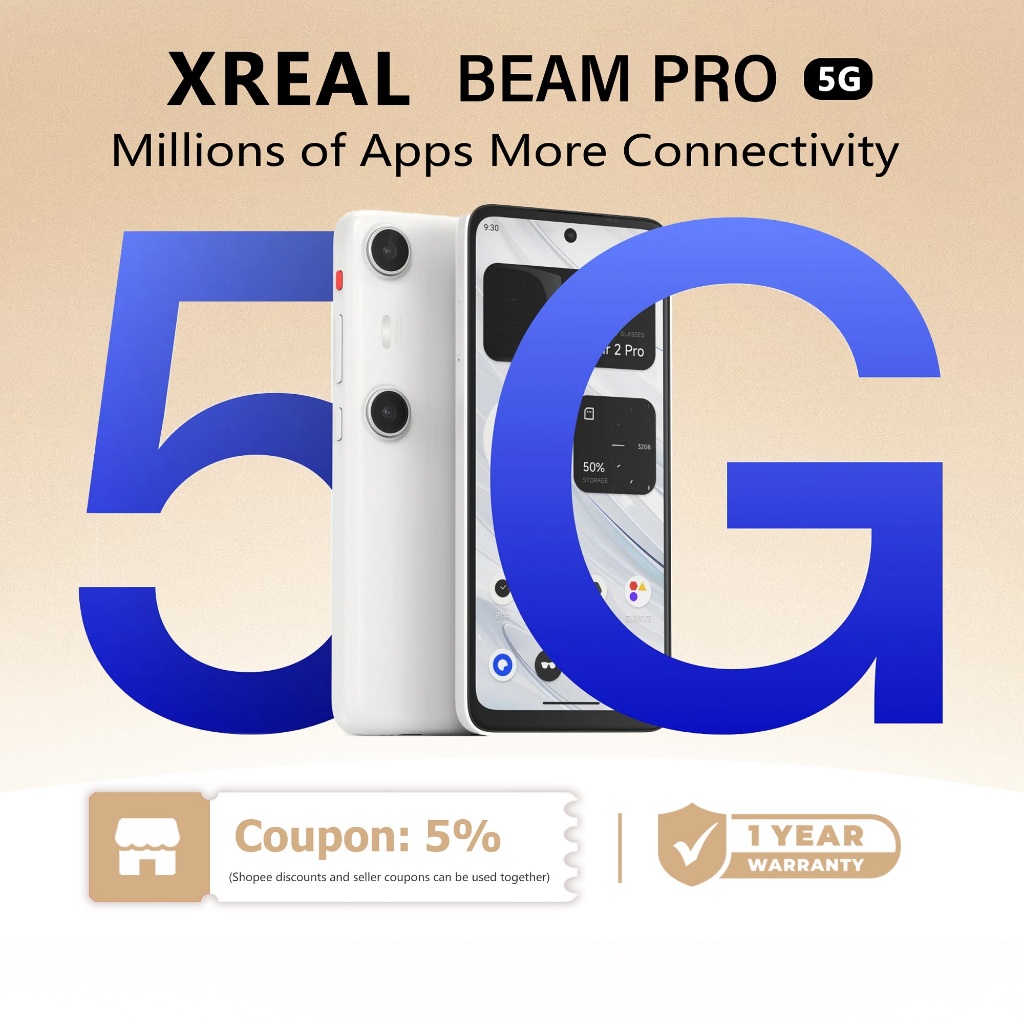 【Global】XREAL Beam Pro 5G Projection Box เชิงพื้นที่เชื่อมต่อเทอร์มินัล ...