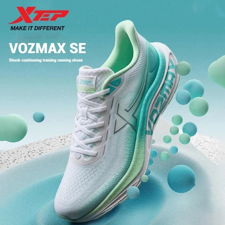 XTEP VO2MAX รองเท้าวิ่งที่ดูดซับแรงกระแทก เด้งกลับ ระบายอากาศ และสวมใส่สบาย — รองเท้ากีฬา แบรนด์ Xtep ของแท้ 100% เช็คราคาจาก Shopee Lazada - รูปที่ 1