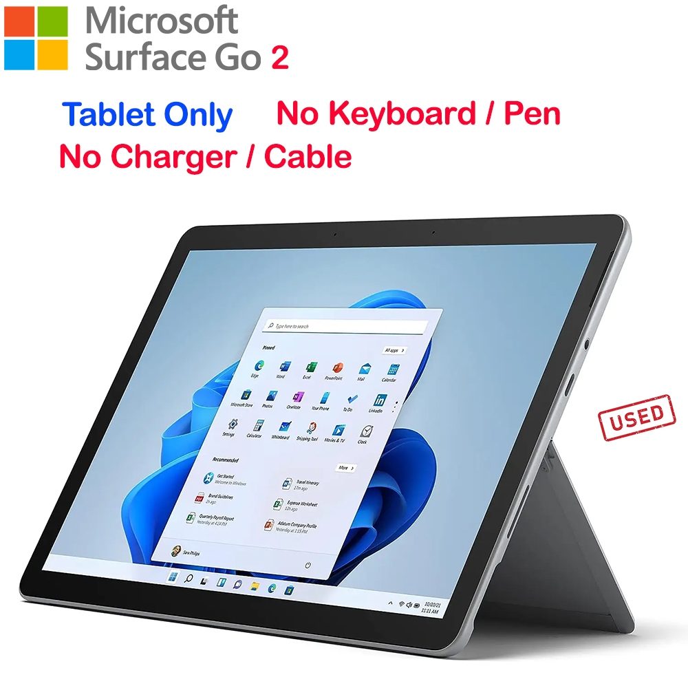 Microsoft Surface Go 2 8GB RAM 128GB SSD 10.5 นิ้วหน้าจอสัมผัส