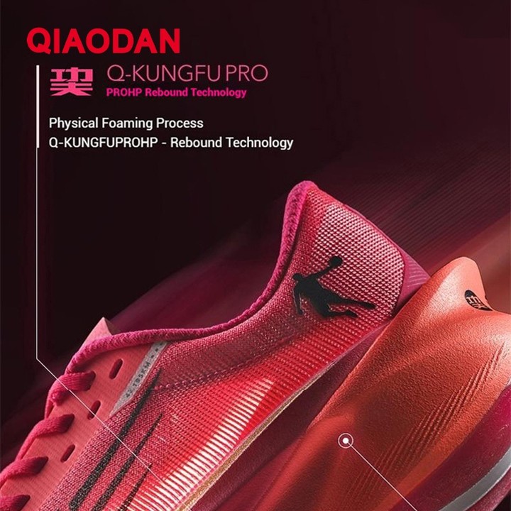 Qiaodan Feiying PB4 รองเท้าวิ่งผู้หญิง Professional Marathon Carbon Plate Rebound BM22240299 — รองเท้ากีฬา แบรนด์ Qiaodan ของแท้ 100% เช็คราคาจาก Shopee Lazada thumbnail 3