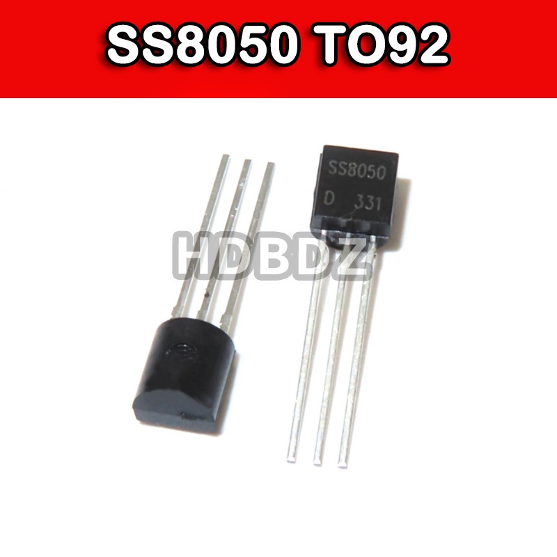 50~100PCS SS8050 TO-92 Triode NPN กระแสไฟสูง 25V 1.5A IC | Shopee Thailand