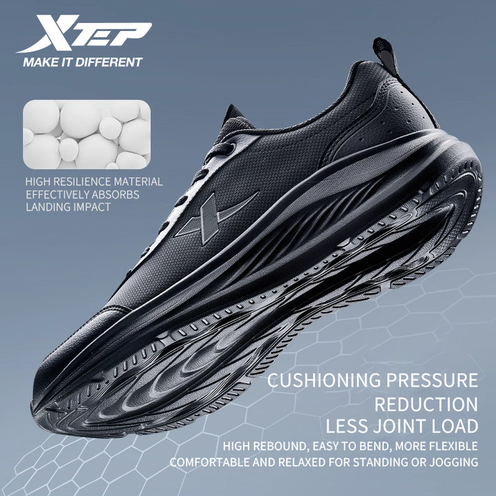 【xtep】YuYi FW 丨รองเท้าวิ่งผู้ชาย ใหม่ฤดูใบไม้ร่วง น้ำหนักเบาทันสมัย กันน้ำและทนทาน — รองเท้ากีฬา แบรนด์ Xtep ของแท้ 100% เช็คราคาจาก Shopee Lazada thumbnail 4