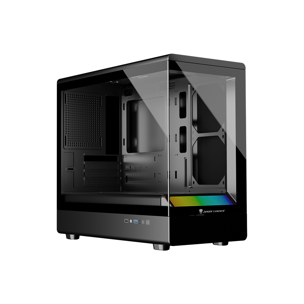 Jungle Leopard MS-01 AS-01 AC-01 AC-02 ATX PC Case Double-city Curved ...