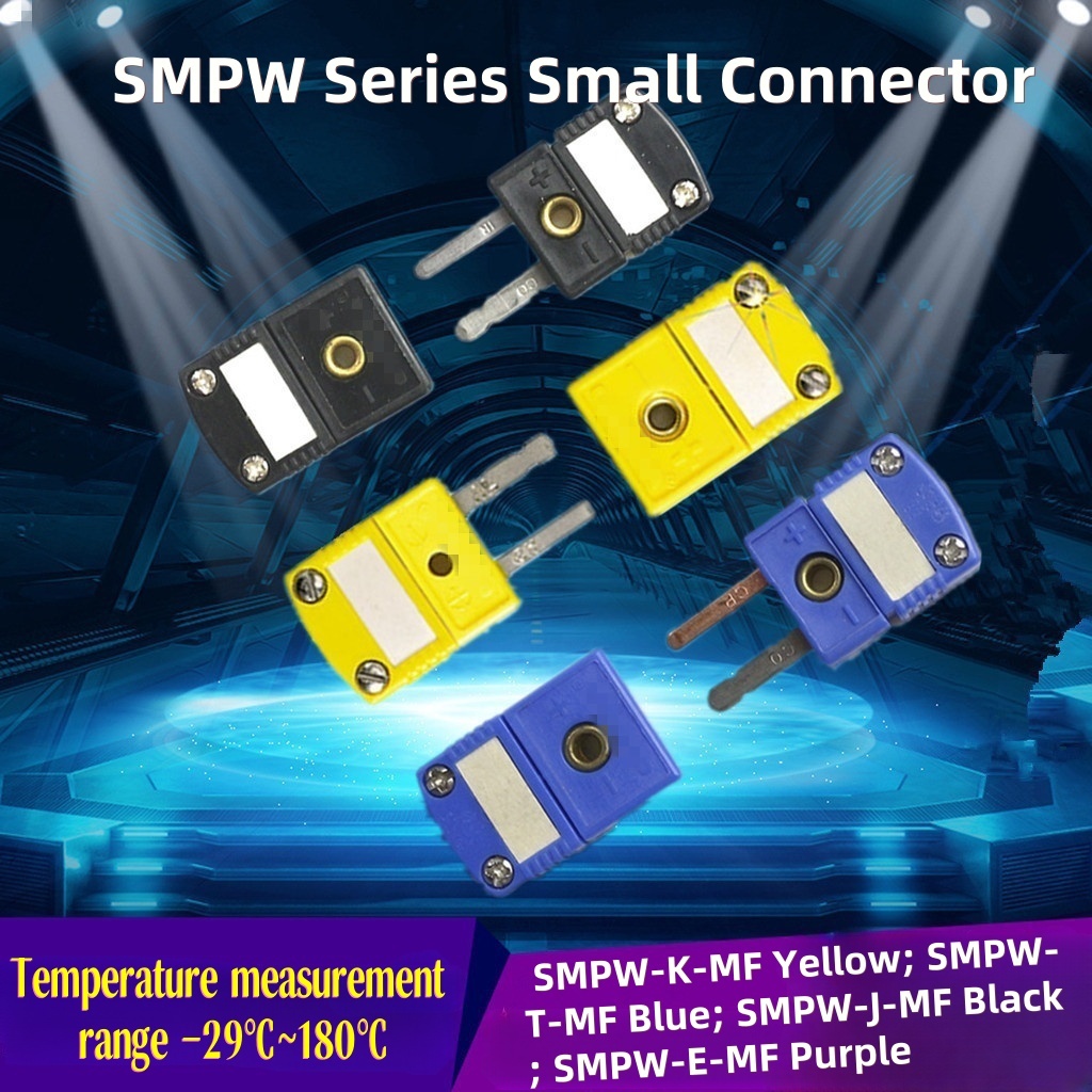 Thermocouple Plug Socket SMPW Connector ชายและหญิง K-type T-type J-type ...
