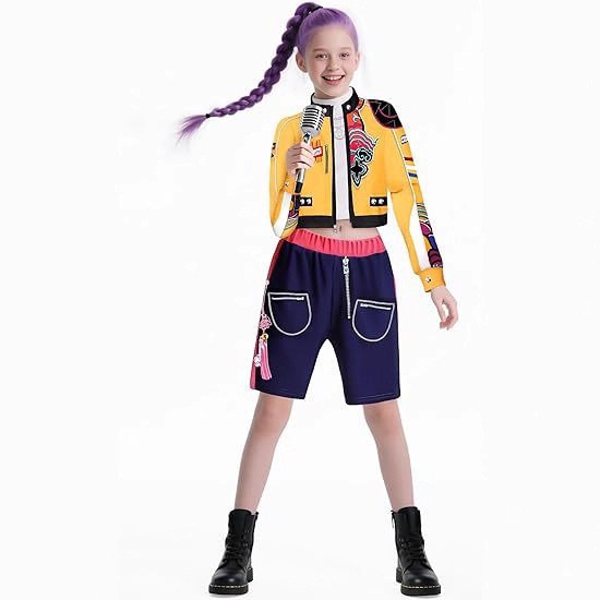 KPOP DEMON HUNTERS Cosplay Costume RUMI ZOEY MIRA ชุดcosplay skibidi ...