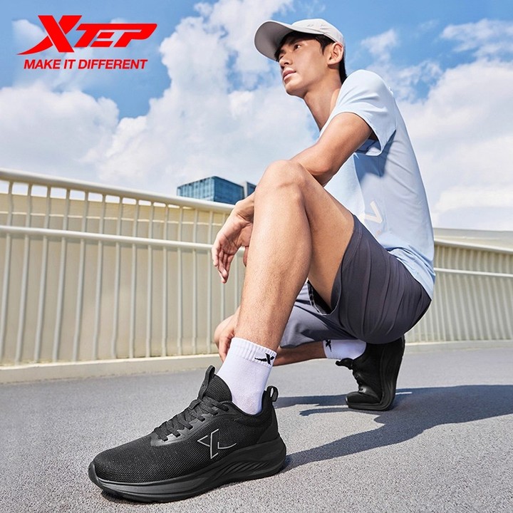 XTEP YUYI รองเท้าวิ่งที่ระบายอากาศได้ดี น้ำหนักเบา สวมใส่สบาย และช่วยดูดซับแรงกระแทก — รองเท้ากีฬา แบรนด์ Xtep ของแท้ 100% เช็คราคาจาก Shopee Lazada thumbnail 2