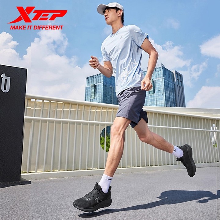 XTEP YUYI รองเท้าวิ่งที่ระบายอากาศได้ดี น้ำหนักเบา สวมใส่สบาย และช่วยดูดซับแรงกระแทก — รองเท้ากีฬา แบรนด์ Xtep ของแท้ 100% เช็คราคาจาก Shopee Lazada thumbnail 4
