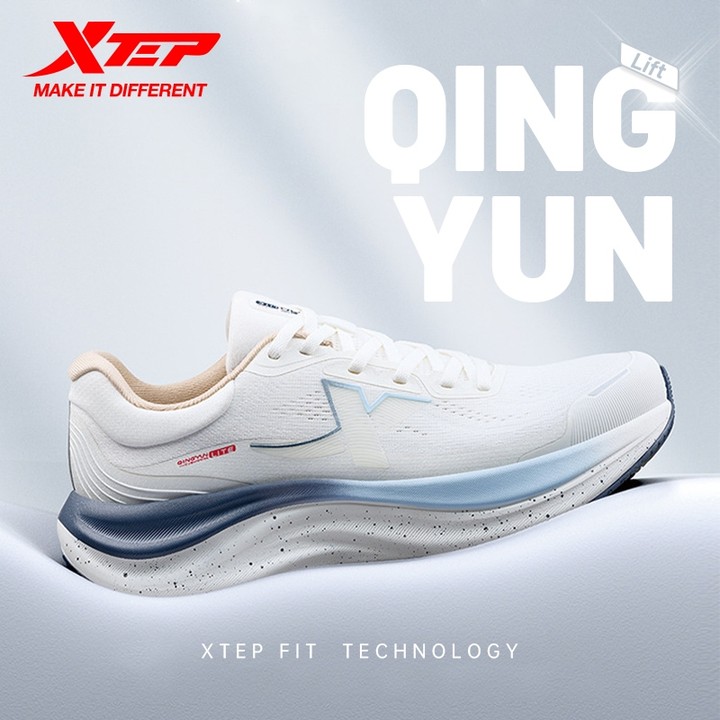 XTEP Qingyun Lite รองเท้าวิ่งฝึกซ้อมที่สวมใส่สบาย อเนกประสงค์ ดูดซับแรงกระแทก และทนทาน — รองเท้ากีฬา แบรนด์ Xtep ของแท้ 100% เช็คราคาจาก Shopee Lazada thumbnail 2