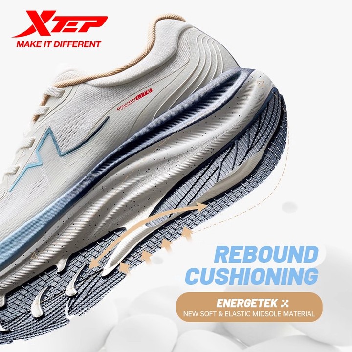 XTEP Qingyun Lite รองเท้าวิ่งฝึกซ้อมที่สวมใส่สบาย อเนกประสงค์ ดูดซับแรงกระแทก และทนทาน — รองเท้ากีฬา แบรนด์ Xtep ของแท้ 100% เช็คราคาจาก Shopee Lazada thumbnail 6