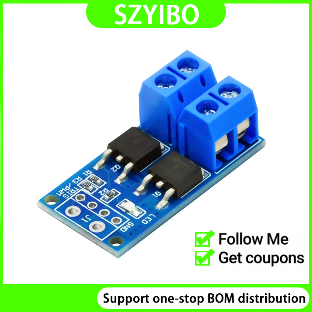 5-10 ชิ้น High Power MOS ท่อ Field Effect ท่อ Trigger Switch โมดูลไดร์ ...