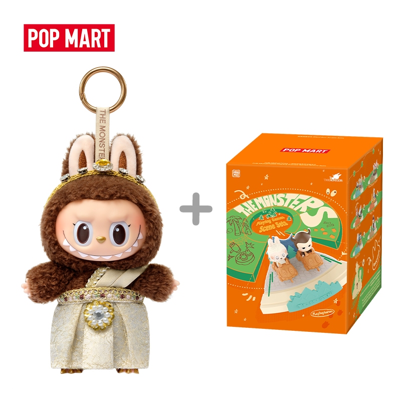 POP MART LABUBU GOOD LUCK TO YOU-Vinyl Plush Doll Pendant