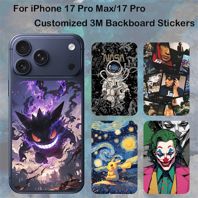 17ProMax สําหรับ iPhone 17 Pro Max สติ๊กเกอร์พื้นหลัง 3M แบบกําหนดเอง ...