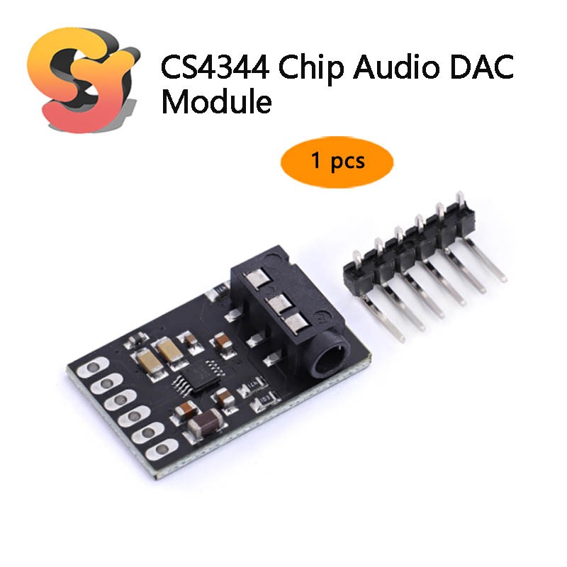 1 ชิ้น CS4344 ชิปโมดูล DAC เสียง D/A สเตอริโอโหมดดิจิตอล Converter ...