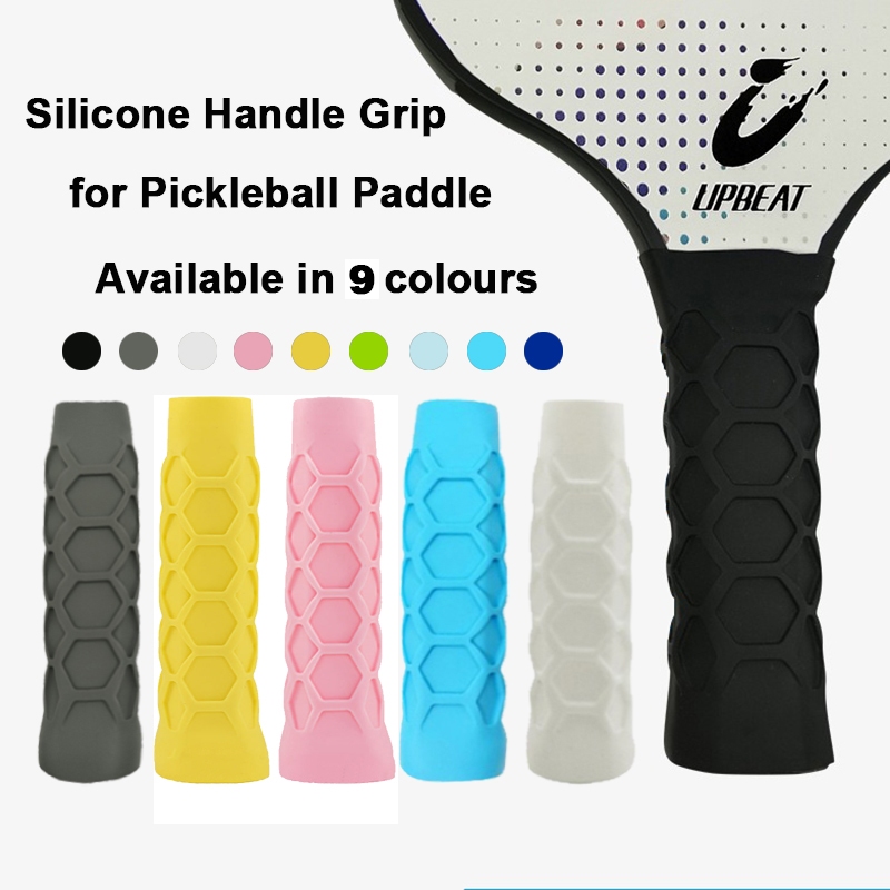 Pickleball Paddle Handle ซิลิโคนป้องกัน Grip เทป Pickle Ball Racket Non ...